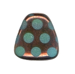 Green/Copper Sand Blasted Pendant