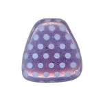 Purple Luster Sand Blasted Pendant