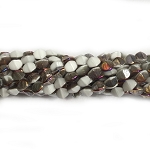 White Mareal Pinch Bead