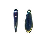 Blue Iris Double Drilled Dagger