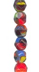 6mm Fire Polish - Painted Fall 