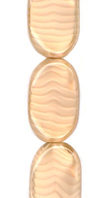 Beige Twisted Rounded Rectangle