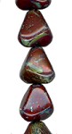 Red Travertine Triangle