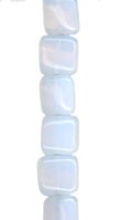 Thin White Opal Square