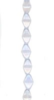 White Opal Bicone
