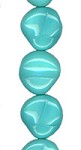 Turquoise Slashed Gumdrop