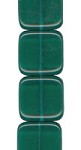 Transparent Medium Emerald Square