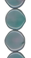 Sea Green/Grey Irregular Disc