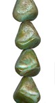 Turquoise Travertine Triangle