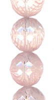 Crystal/Pink 18mm Faceted