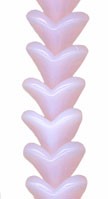 Large Lt. Pink Opal Bellflower
