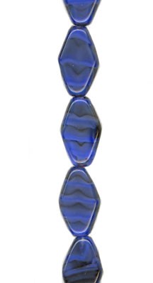 Blue/Black Flat Diamond