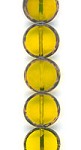 Transparent Yellow Table Cut - 12mm
