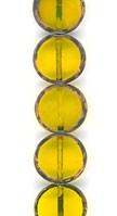 Transparent Yellow Table Cut - 12mm