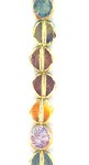 Transparent Lt. Yellow AB Table Cut