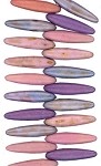 Dagger -  5 Color Travertine Mix