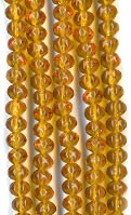 Twisted Rondelle Small - Topaz 5x6mm