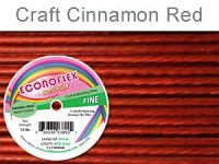 ECONOFLEX WIRE .014 DIA. 30 FT (9M) 1X7 STRAND CINNAMON RED