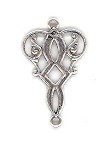Antique Silver Ornate Link