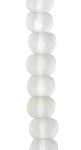Gem Cut Rondelle - 3x2mm Crystal Matte - 12 Strands