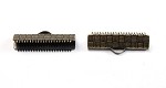 Brass Ribbon Crimp - 16mm