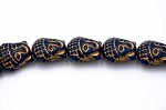 Buddha, Navy/Gold 1 Strand