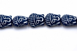 Buddha, Navy/Silver 1 Strand