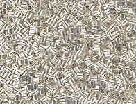 Silver Plated Crimp Tube - 1.5mm - 1000pcs. - FDCR 08 1.5SP