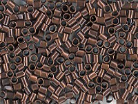 Antique Copper Crimp Tube - 1.5mm - 1000pcs. - FDCR 04 1.5AC 