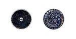 Flat Back Button - Crystal Marea 5