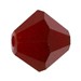 4mm Dark Red Coral 50pcs