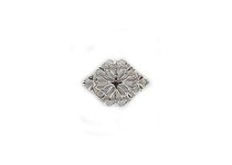 Antique Silver Diamond