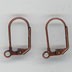 Antique Copper Earwires - Shackle Style - FDEW 04 223B4 AC