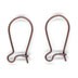 Antique Copper Earwires - Horseshoe Style - FDEW 03 341C AC