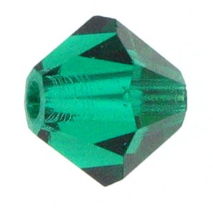 8mm Emerald 16pcs