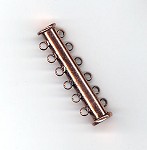Antique Copper Magnetic Clasp - 9.5x34mm - FDCL 19 MPC03-17 AC