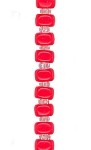 Red Roller Bead