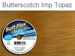 SOFT FLEX WIRE .019 DIA. 100 FT. 49 STRAND BUTTERSCOTCH IMPERIAL TOPAZ