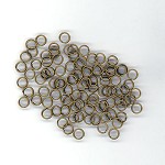 Antique Brass Spring Ring - FDSR 02 0.6x6mm AB
