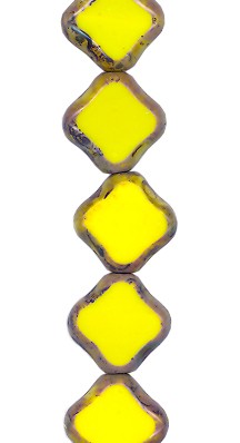 Chartreuse Travertine Diamond