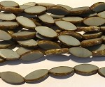 Grey Travertine 18mm Table Cut Oval