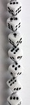 Czech Glass Dice Beads, 7 x 7mm Cubes