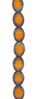 Butternut Travertine Tri Cut Oval